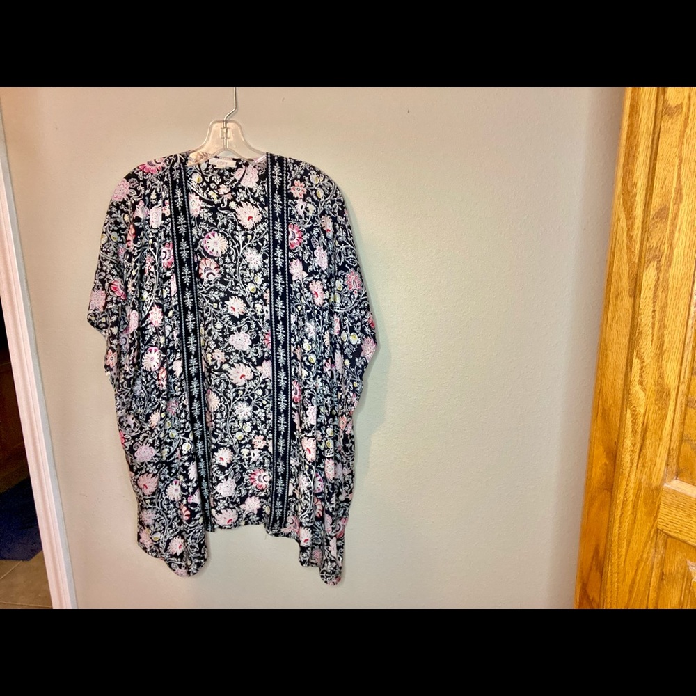 Loft blue kimono